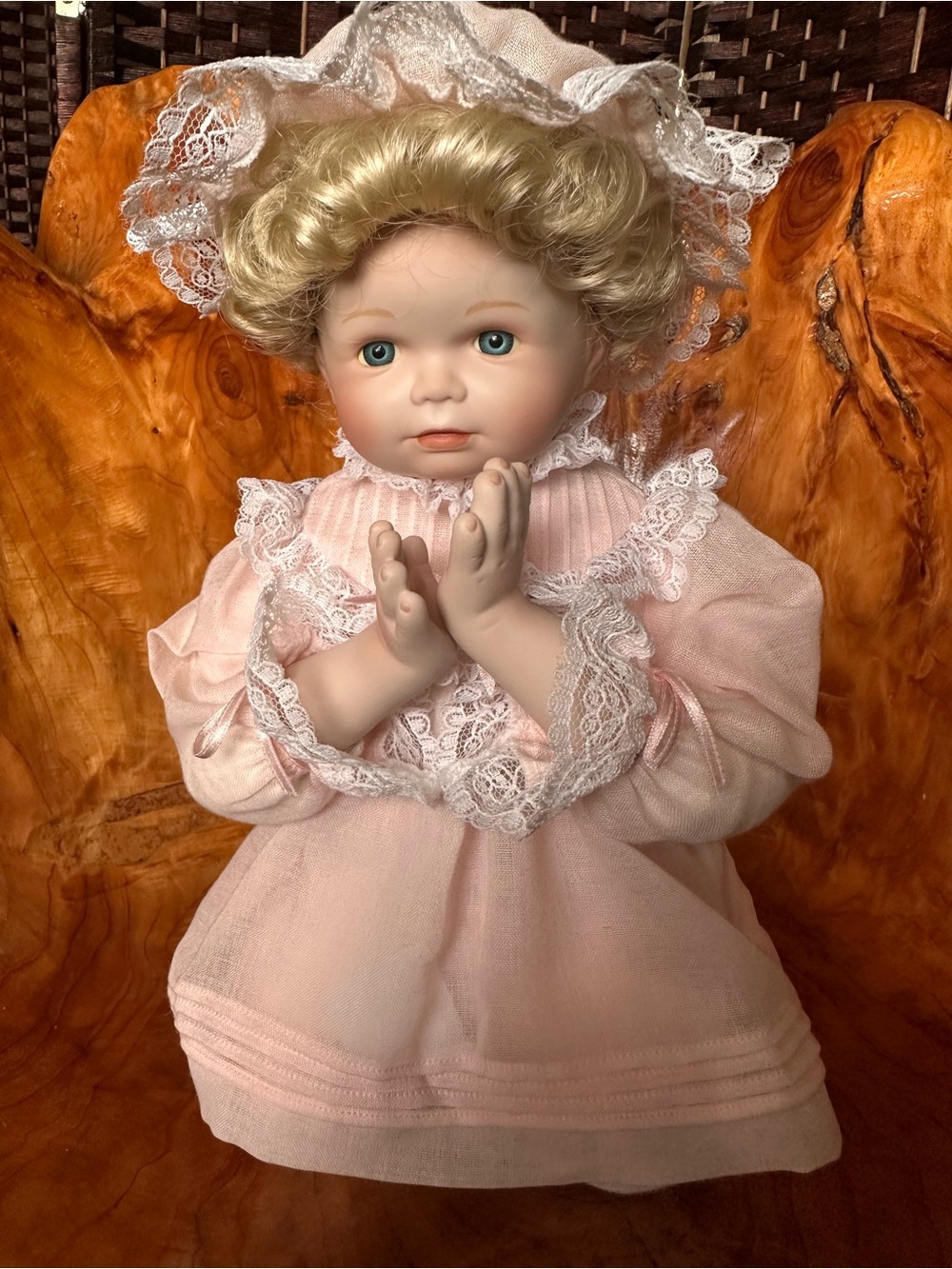 Vintage Ashton-Drake Galleries Hand Painted Porcelain Doll